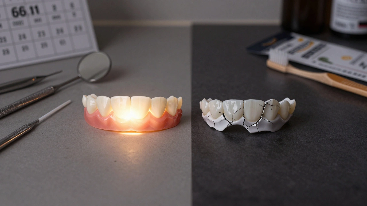 Dvě cesty: profesionální vložky vs. domácí sada na kuchyňském stole.