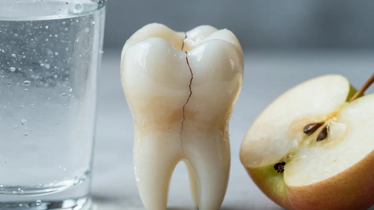 Jak prasklá zubní sklovina ovlivňuje vaši stravu?