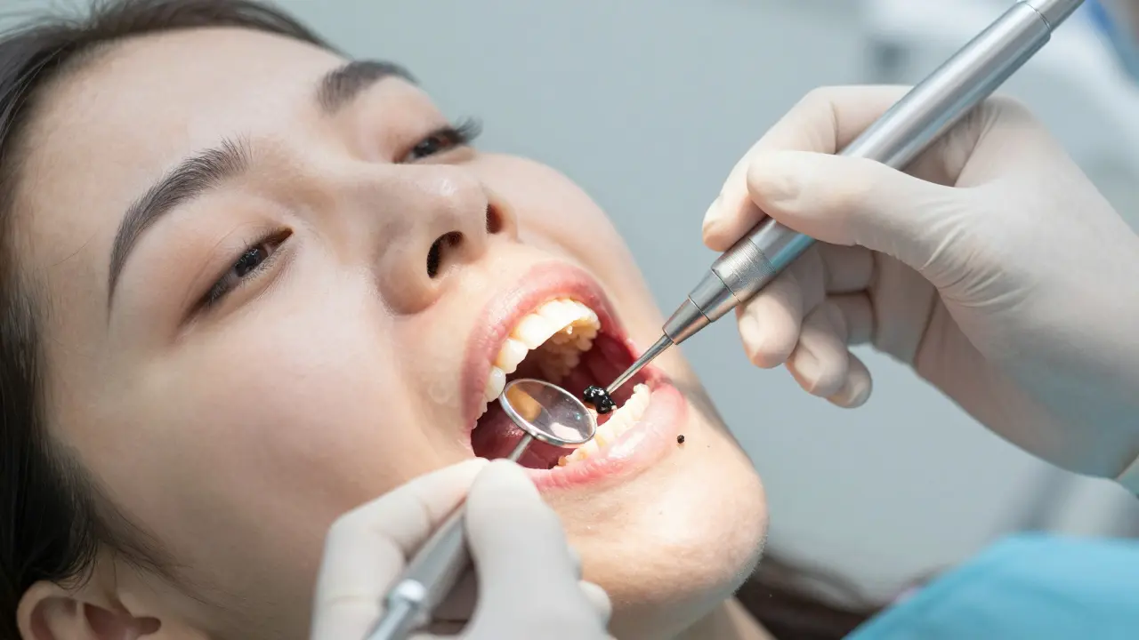 Zubní kámen pod dásní: jak ho odstranit a jaké jsou možnosti