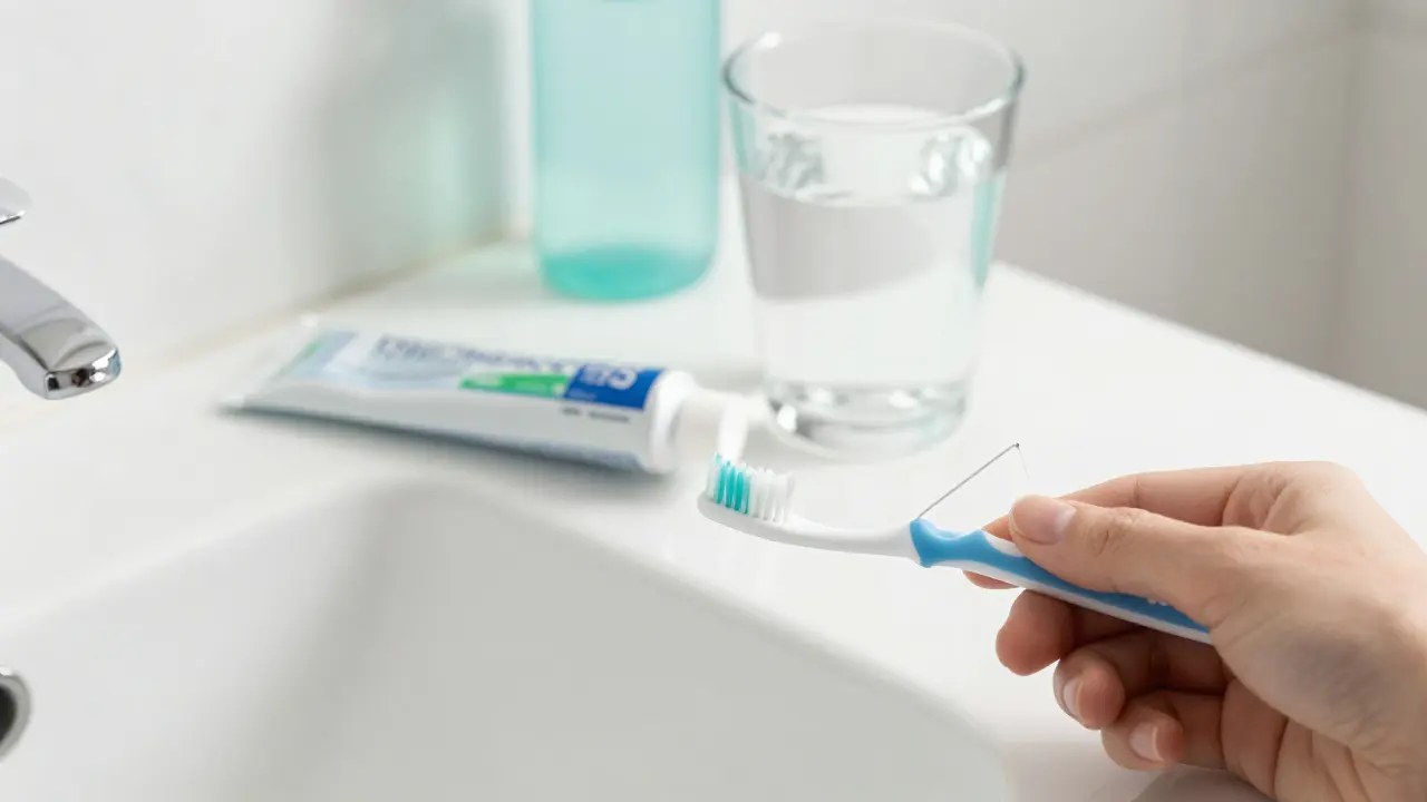 Hygiena zubů: nitě, kartáčky a voda jako ochrana proti stresovému kazu